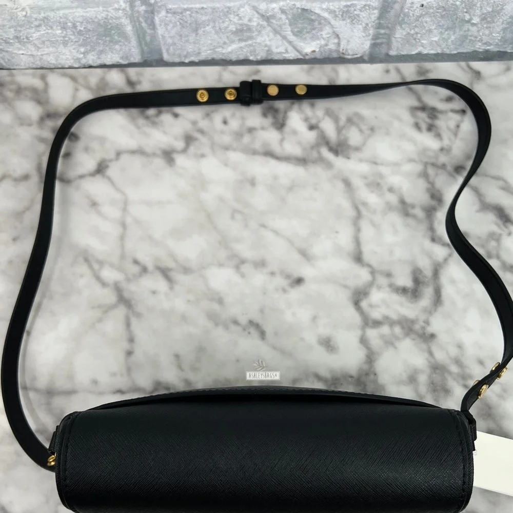 Tory Burch Emerson Crossbody & Shoulder Bag In Black - Picture 4 of 11